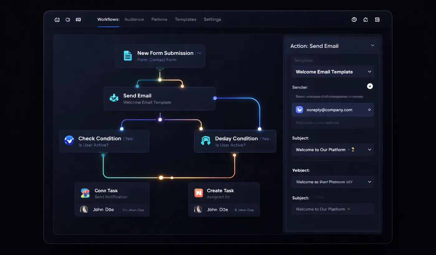 Aperçu du workflow de service