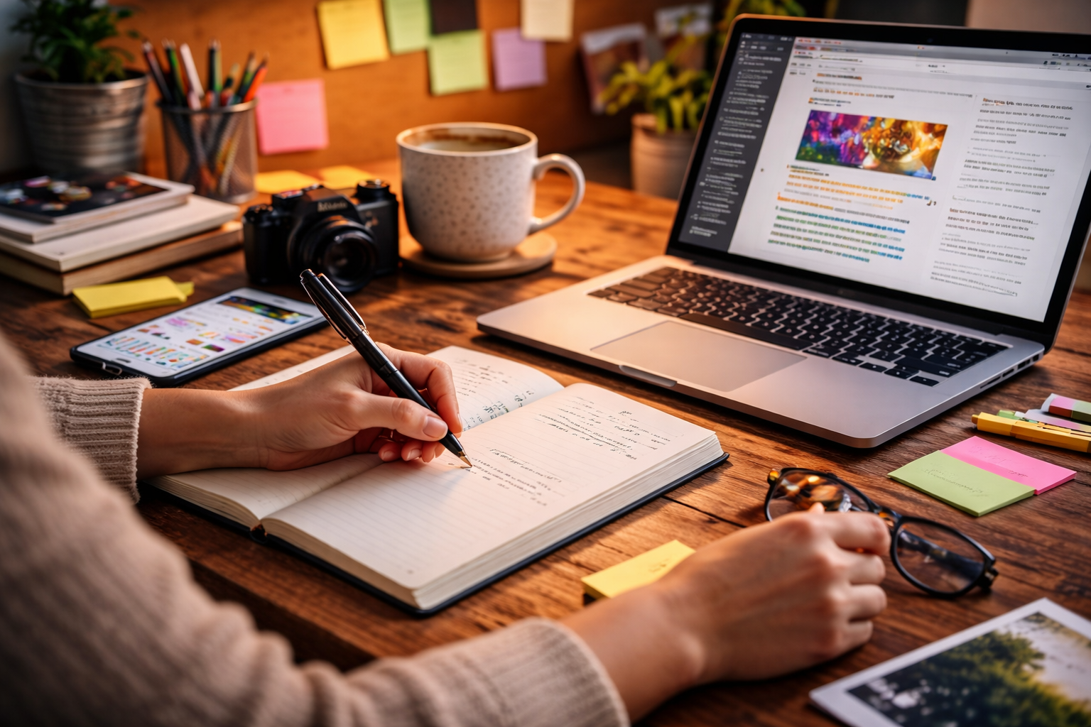 Article cover for writing better blog posts